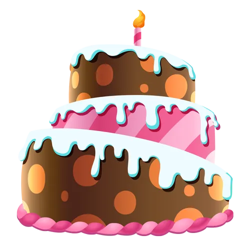 Торт и тортики на прозрачном фоне PNG / WEBP